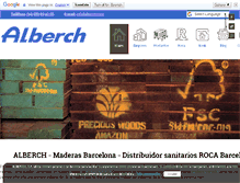 Tablet Screenshot of alberch.com